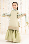 3 Piece Embroidered Masoori Yarn Dyed Suit