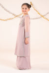 2 Piece Embroidered Organza Suit