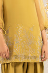 2 Piece Embellished Organza Suit