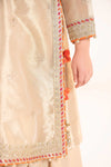 3 Piece Embroidered Tissue Suit