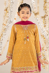 3 Piece Embroidered Lurex Jacquard Suit