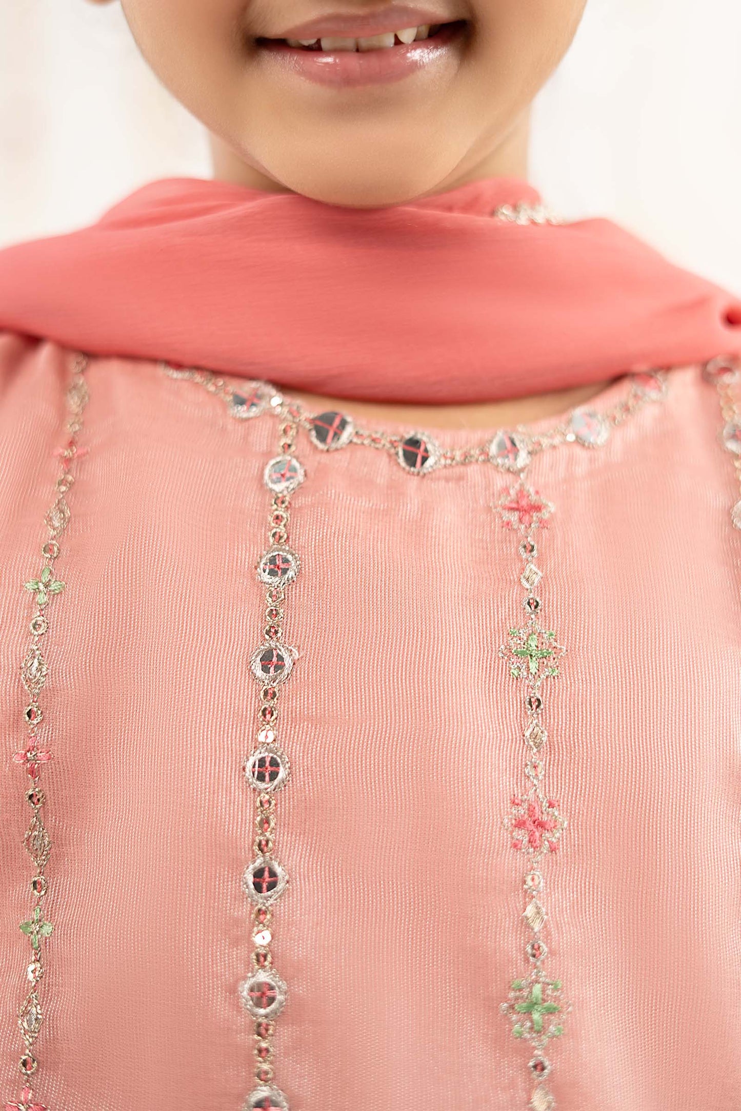 3 Piece Embroidered Masoori Suit