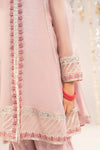 3 Piece Embroidered Zari Net Suit