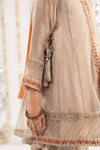3 Piece Embroidered Zari Net Suit