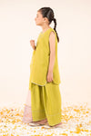 3 Piece Embellished Raw Silk Suit