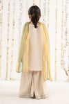 3 Piece Embroidered Organza Suit