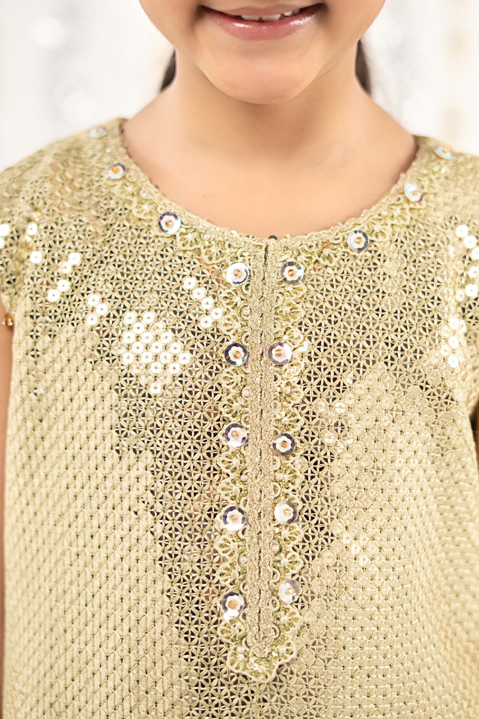 3 Piece Embroidered Chiffon Suit