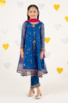 3 Piece Embroidered Organza Suit