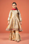 3 Piece Embroidered Zari jacquard Suit