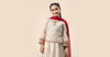 3 Piece Embroidered Organza Suit