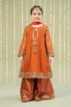 3 Piece Embroidered Paper Cotton Suit