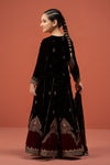 3 Piece Embroidered Velvet Suit