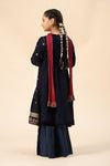 3 Piece Embroidered Velvet Suit