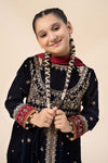 3 Piece Embroidered Velvet Suit