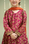 3 Piece Embroidered Jamawar Suit