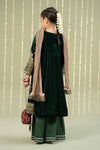 3 Piece Embroidered Velvet Suit
