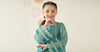 2 Piece Embroidered Organza Suit