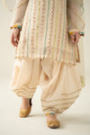 3 Piece Embroidered Organza Suit