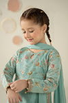3 Piece Embroidered Cotton Silk Suit
