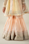 3 Piece Embroidered Organza Suit