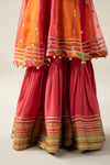3 Piece Embroidered Organza Suit