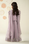 3 Piece Embroidered Organza Suit