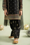 3 Piece Embroidered Lurex Organza Suit
