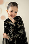 3 Piece Embroidered Velvet Suit
