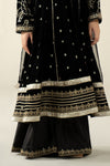 3 Piece Embroidered Velvet Suit