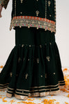 3 Piece Embroidered Velvet Suit