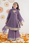 3 Piece Embroidered Velvet Suit