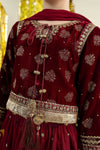 3 Piece Embroidered Net Suit