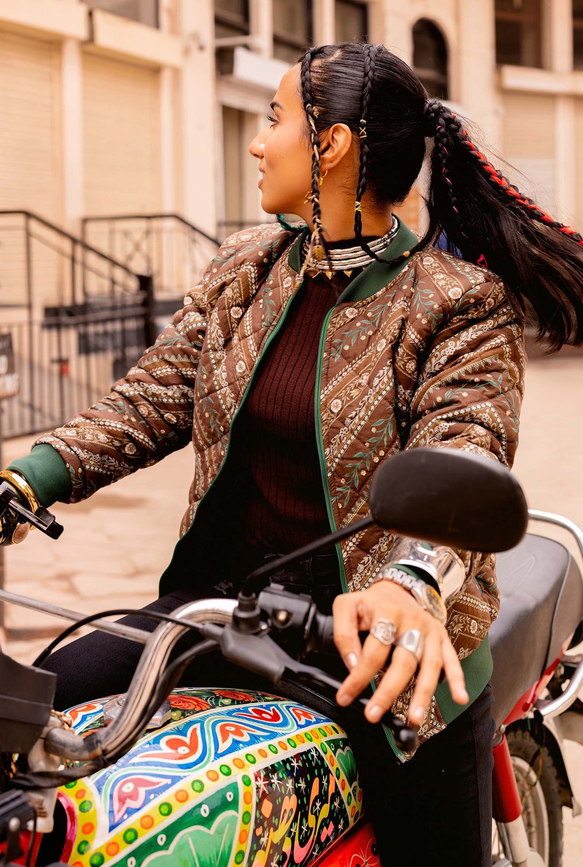 Printed Cambric Jacket