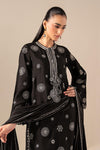 3 Piece Embroidered Tissue Staple Suit