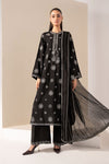 3 Piece Embroidered Tissue Staple Suit