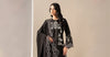 3 Piece Embroidered Raw Silk Suit