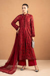 3 Piece Embroidered Shamoze Silk Suit