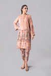 2 Pc Printed Georgette Suit