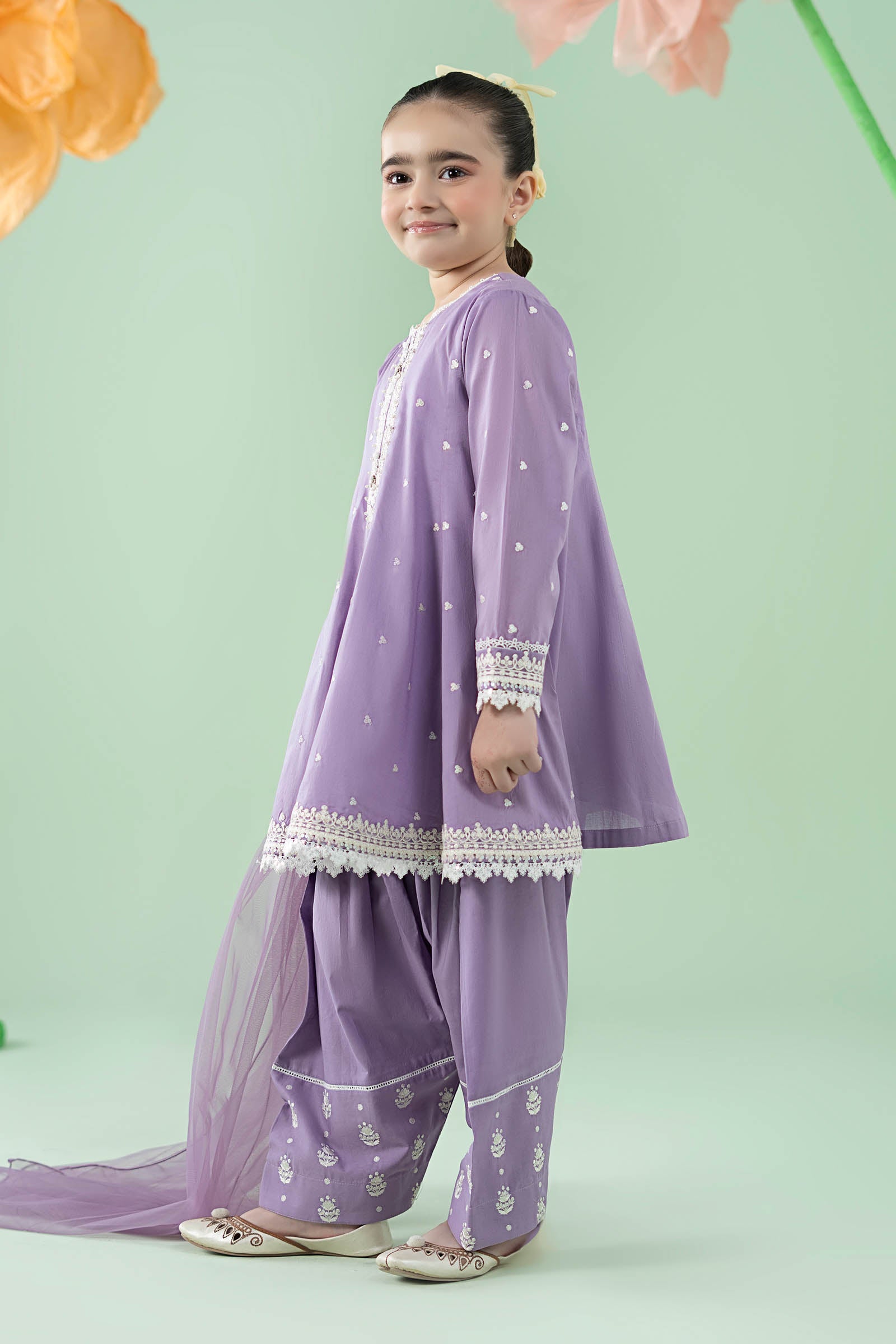 3 Piece Embroidered Lawn Suit