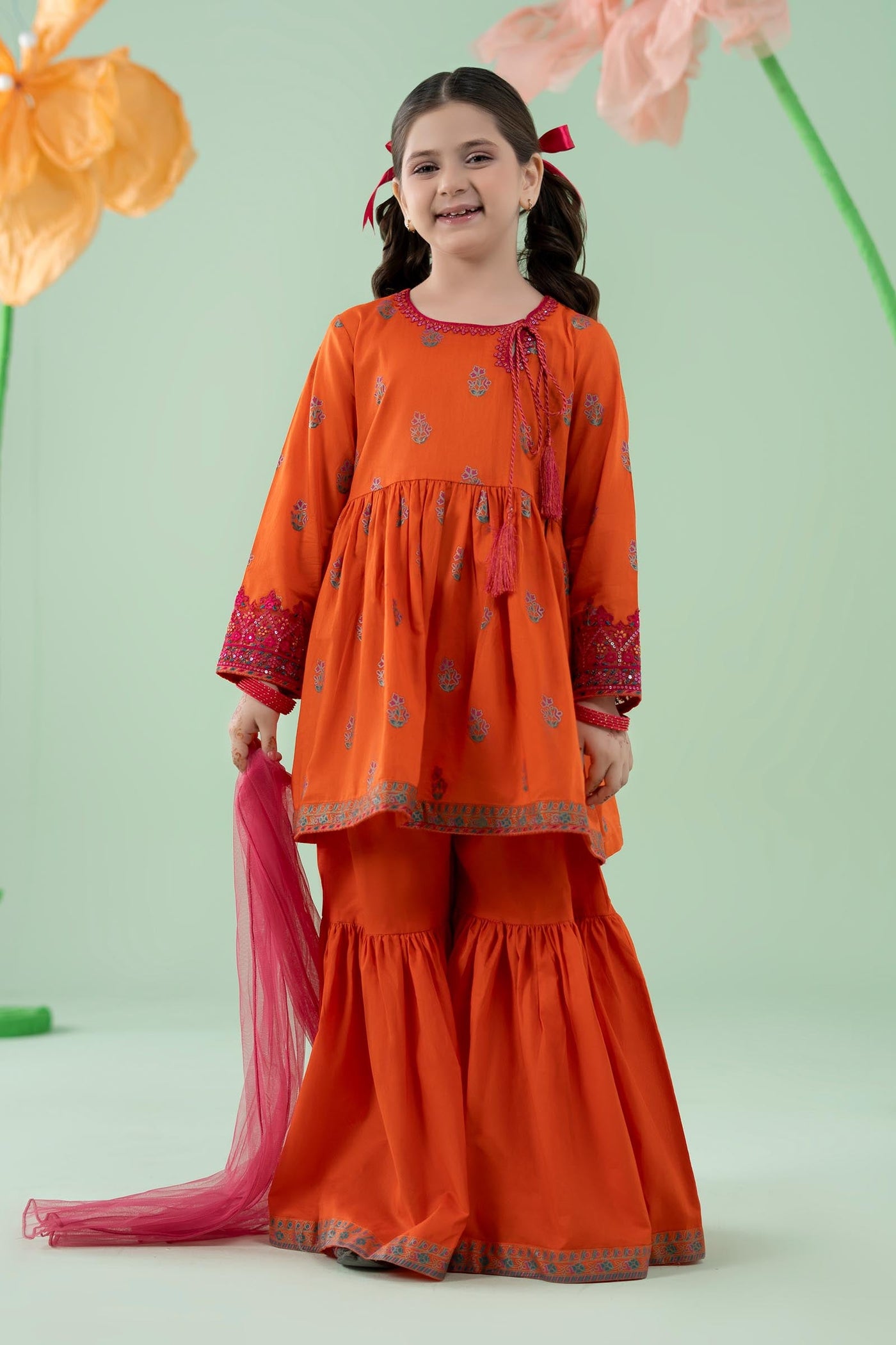 3 Piece Printed Lawn Suit | MKD-EA25-15