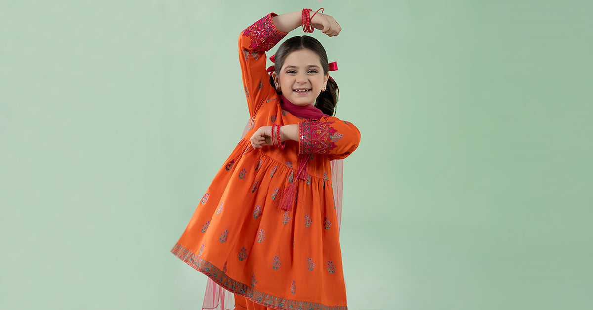 3 Piece Printed Lawn Suit | MKD-EA25-15