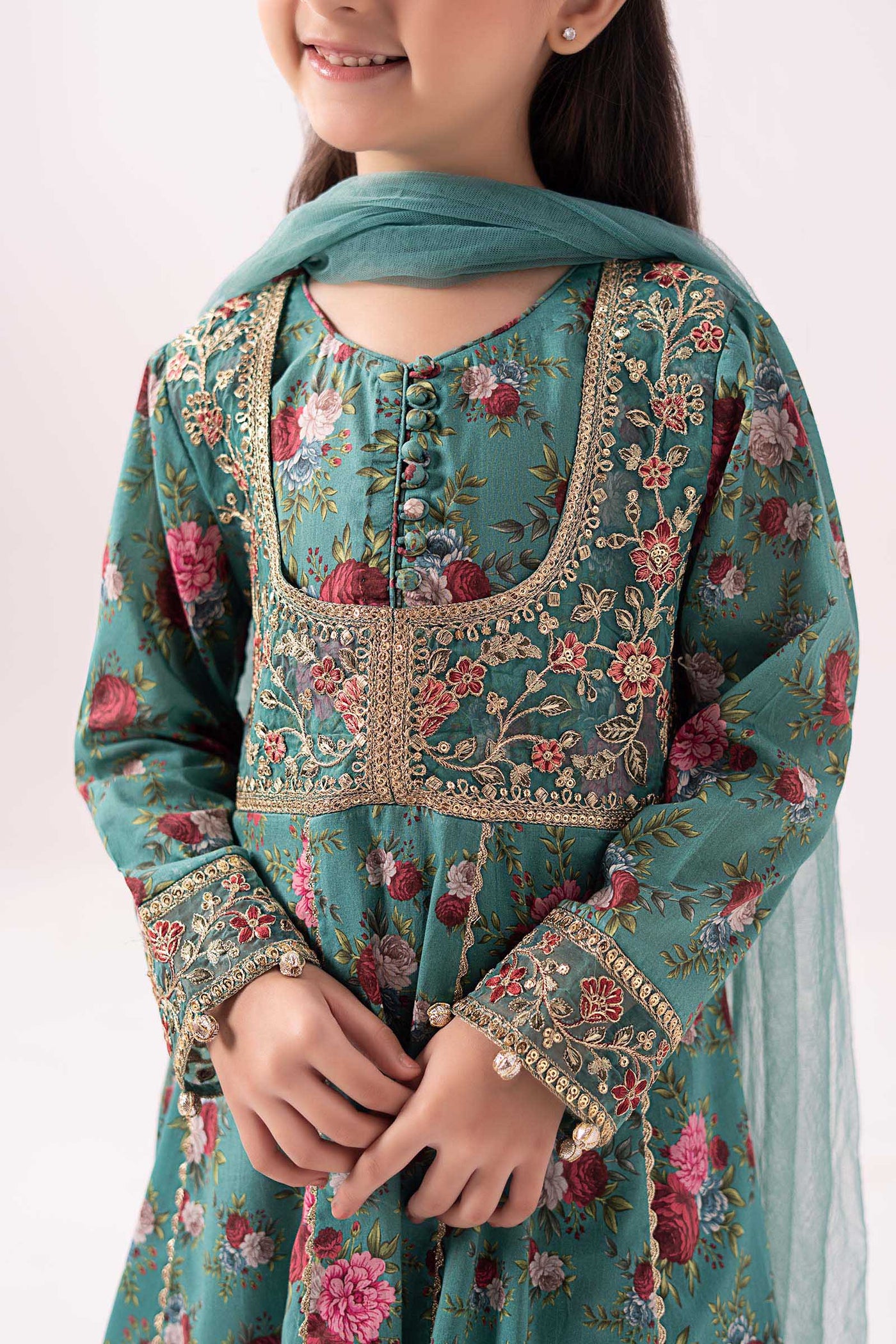 3 Piece Embroidered Lawn Suit