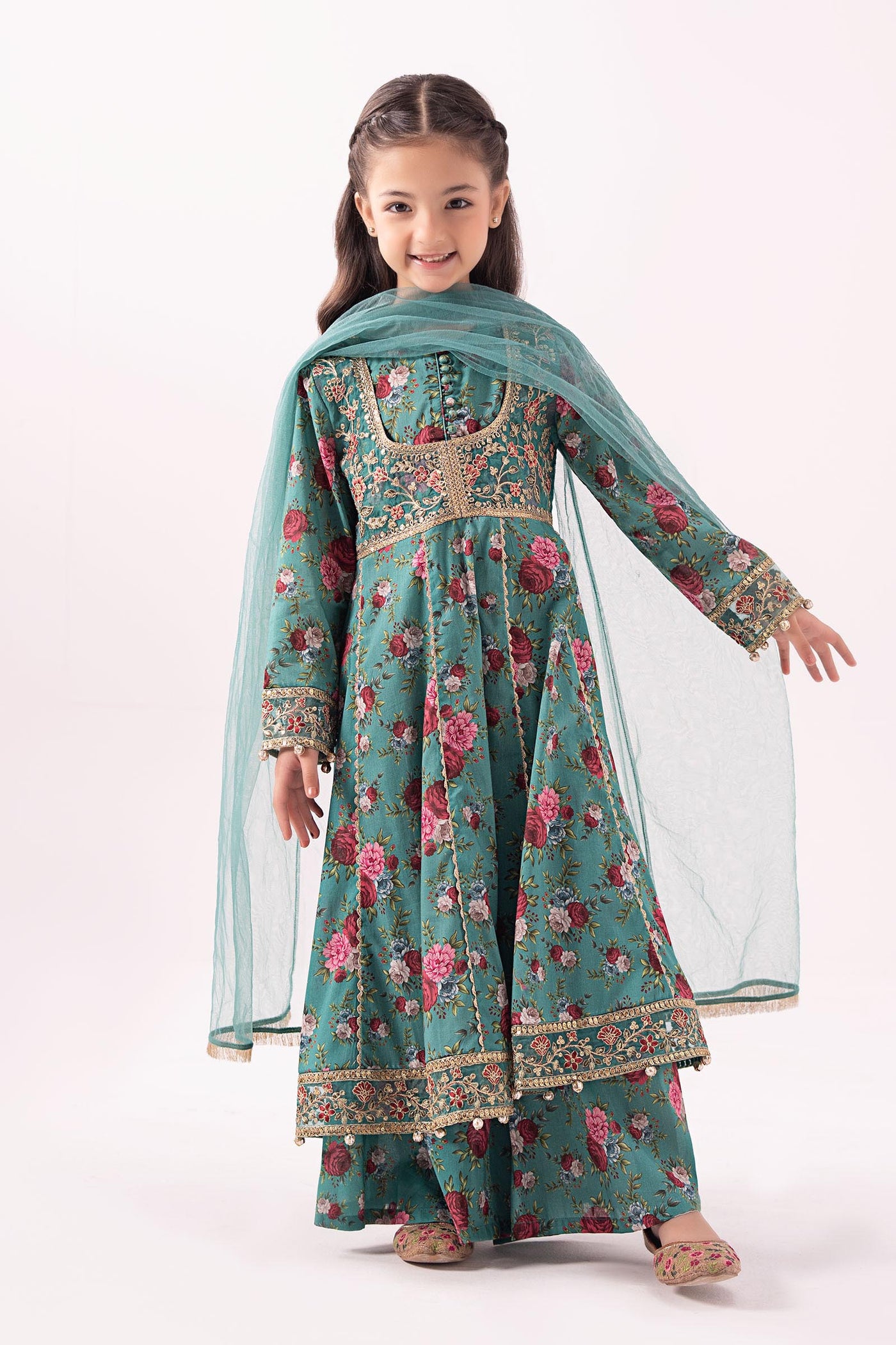 3 Piece Embroidered Lawn Suit