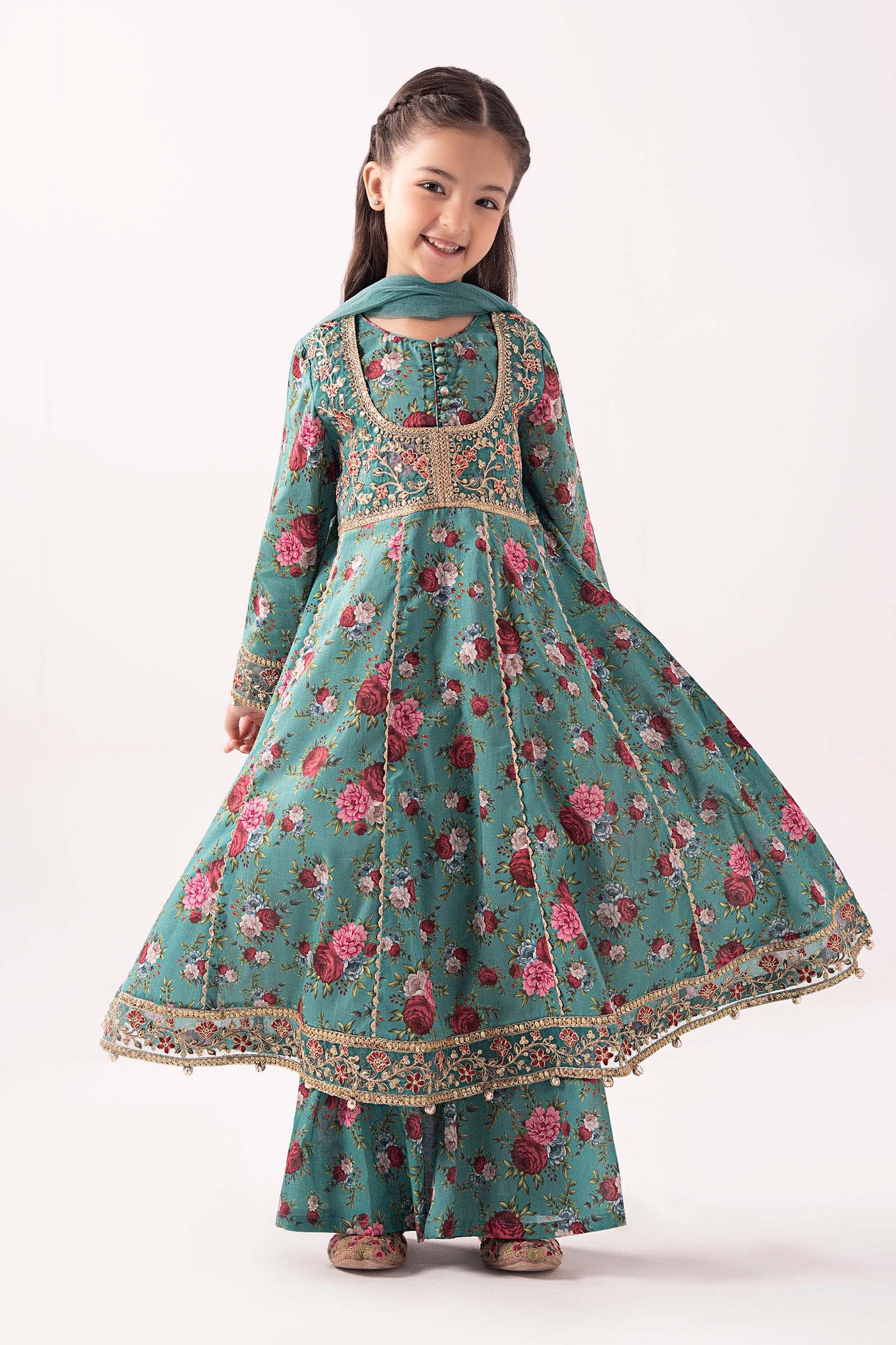3 Piece Embroidered Lawn Suit