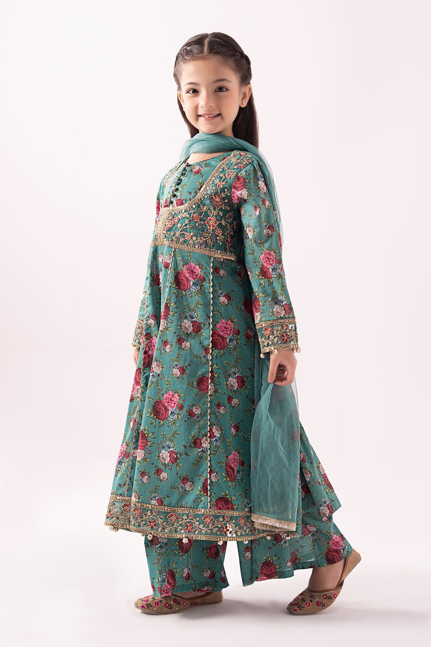 3 Piece Embroidered Lawn Suit