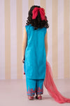 3 Piece Dyed Dobby Jacquard Suit