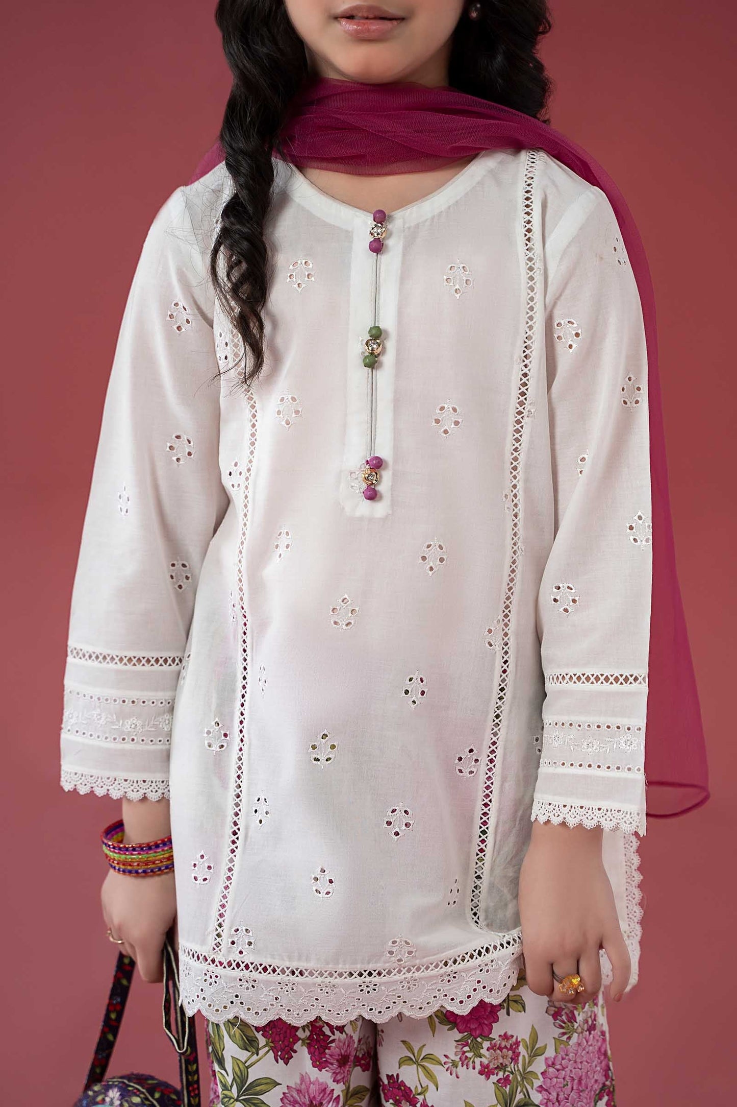 3 Piece Embroidered Lawn Suit