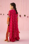 3 Piece Embroidered Chiffon Suit