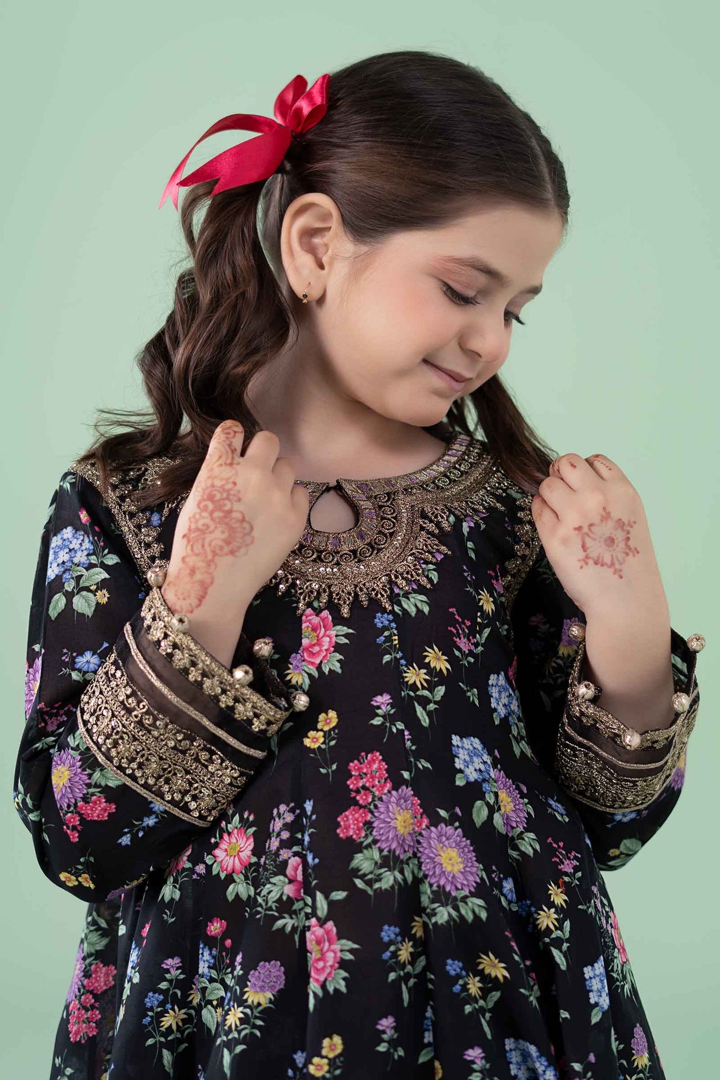 3 Piece Embroidered Lawn Suit | MKD-EA25-03