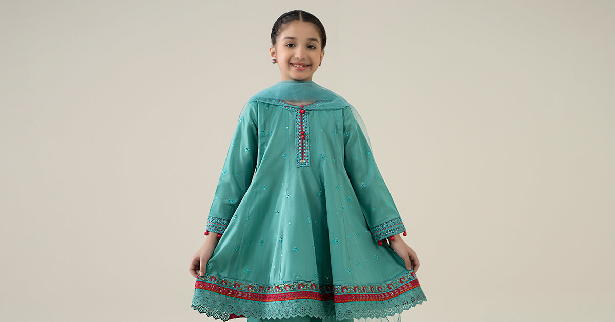 3 Piece Embroidered Lawn Suit